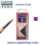 Private Reserve Arabian Rose 12 Pack Cartridge Fountain Pen Ink C25 - Lanier Pens