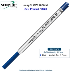 Imprinted Schmidt easyFLOW9000 Ballpoint Refill- Blue Ink, Medium Tip 1.0mm - Pack of 1 by Lanier Pens, lanierpens