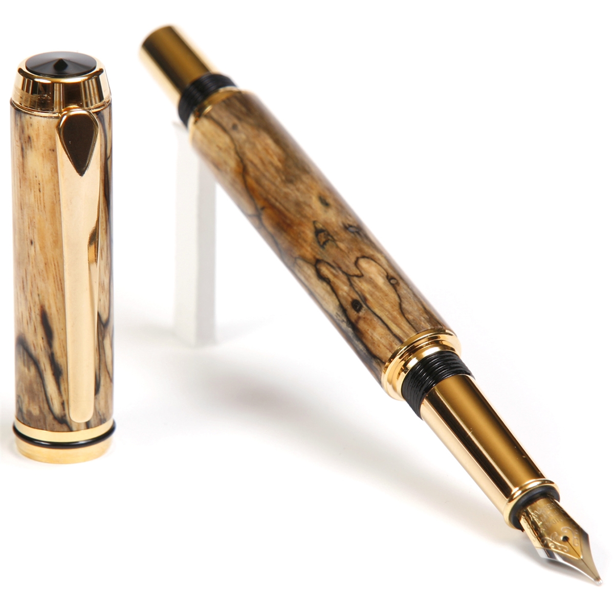 Tamarind Spalted, Buy Baron Fountain Pen Baron Fountain Pen - Lanier Pens