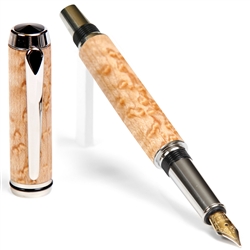 Birds Eye Maple Baron Fountain Pen – Lanier Pens