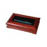 Character or Text Engraving on Wooden Gift Box and Gift Box Engraving - Lanier Pens