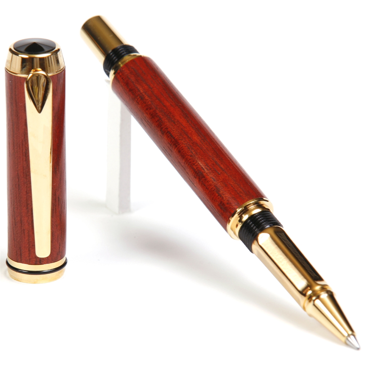 Bloodwood Baron Rollerball Pen - Lanier Pens