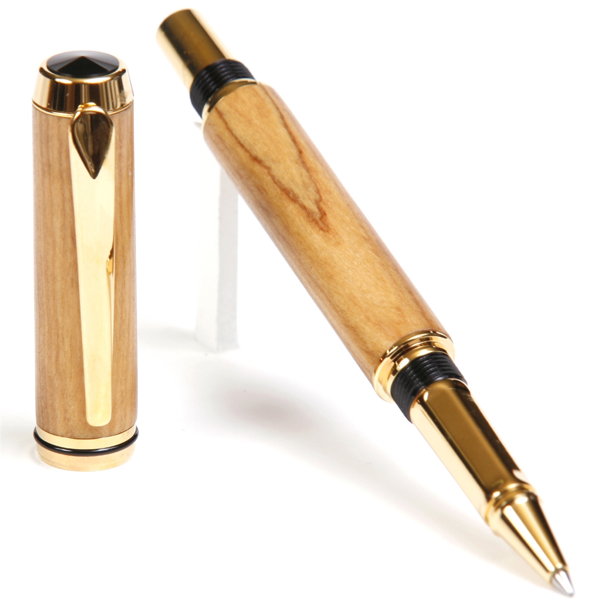 Olivewood Baron Rollerball Pen - Lanier Pens