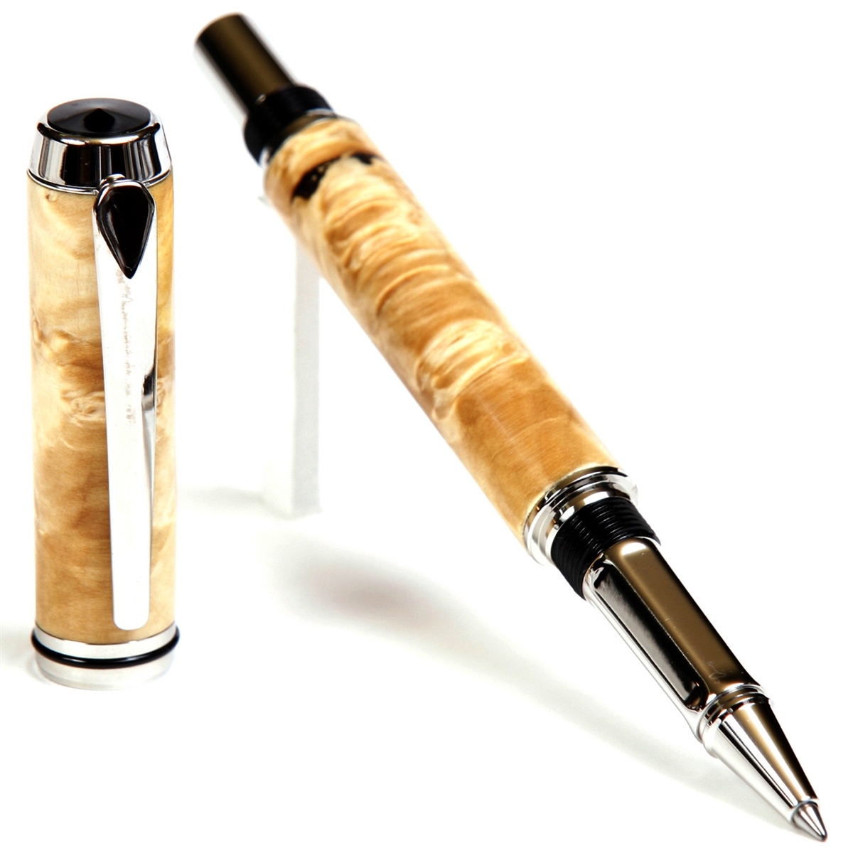 Box Elder Baron Rollerball Pen - Lanier Pens