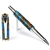 Turquoise Metallic Pine Cone Baron Rollerball Pen - Lanier Pens