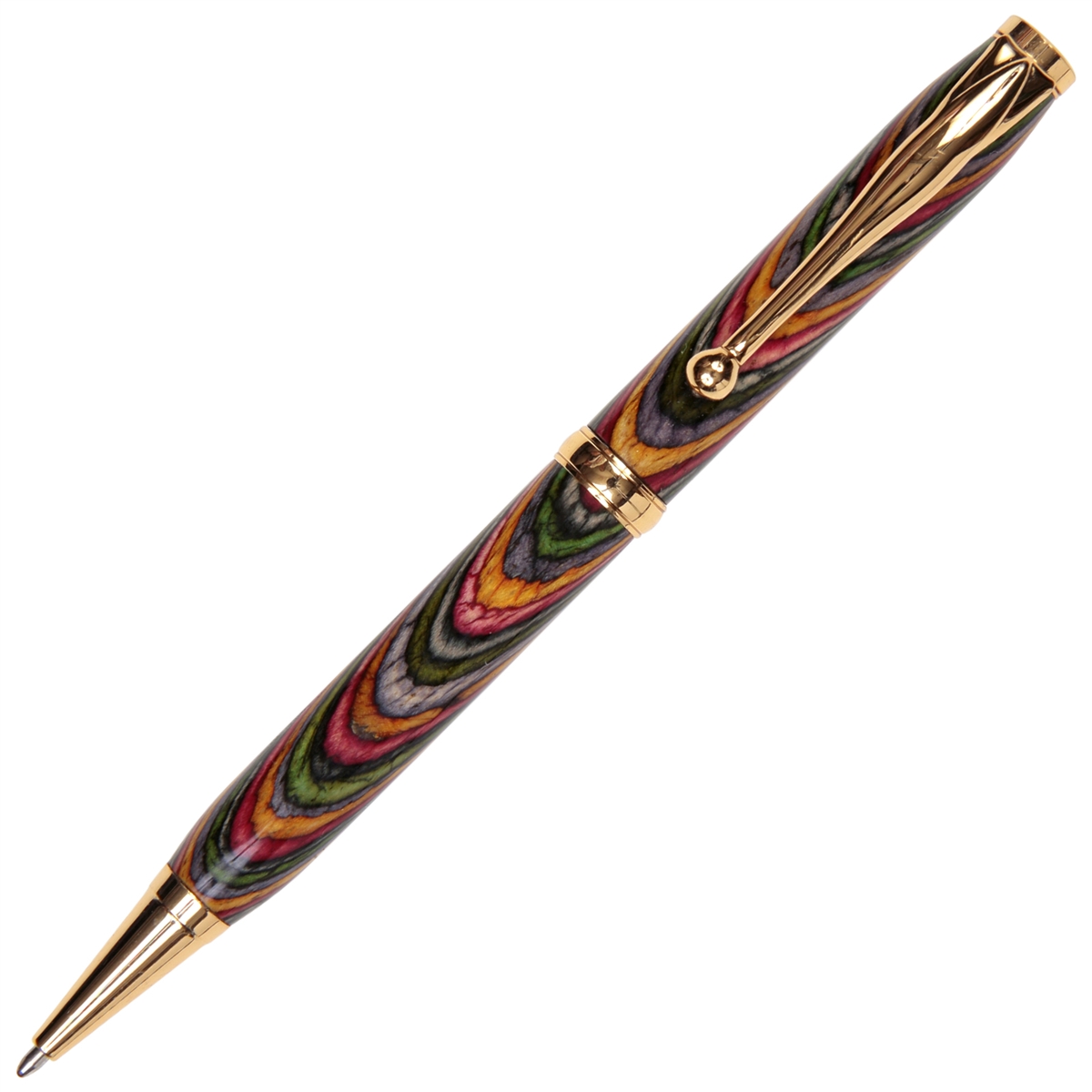 Oasis Color Grain Comfort Twist Pen - Lanier Pens