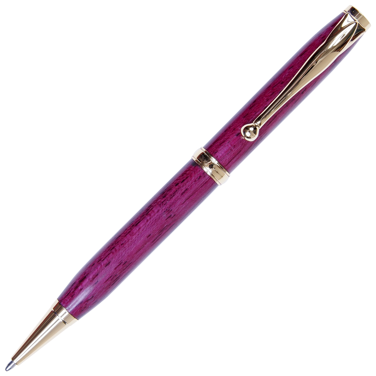 Purpleheart Comfort Twist Pen - Lanier Pens