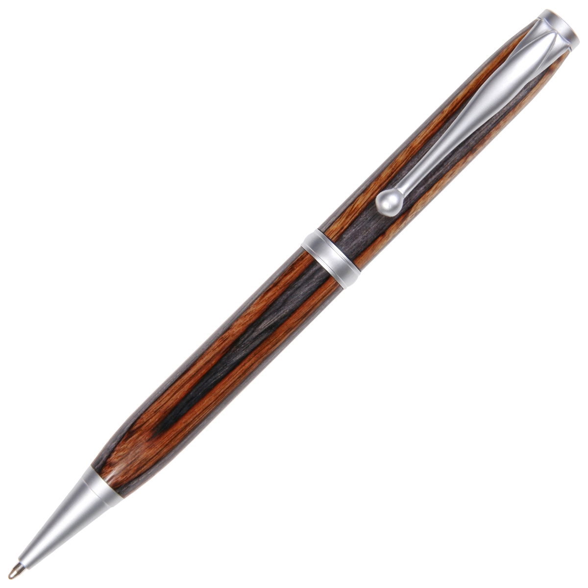 Black & Brown Comfort Twist Pen - Lanier Pens