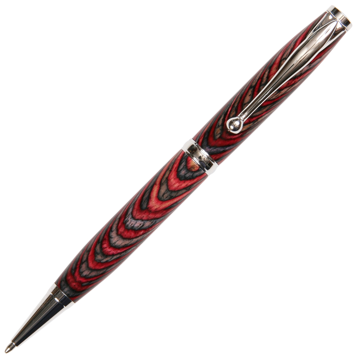 Night Fire Color Grain Comfort Twist Pen - Lanier Pens