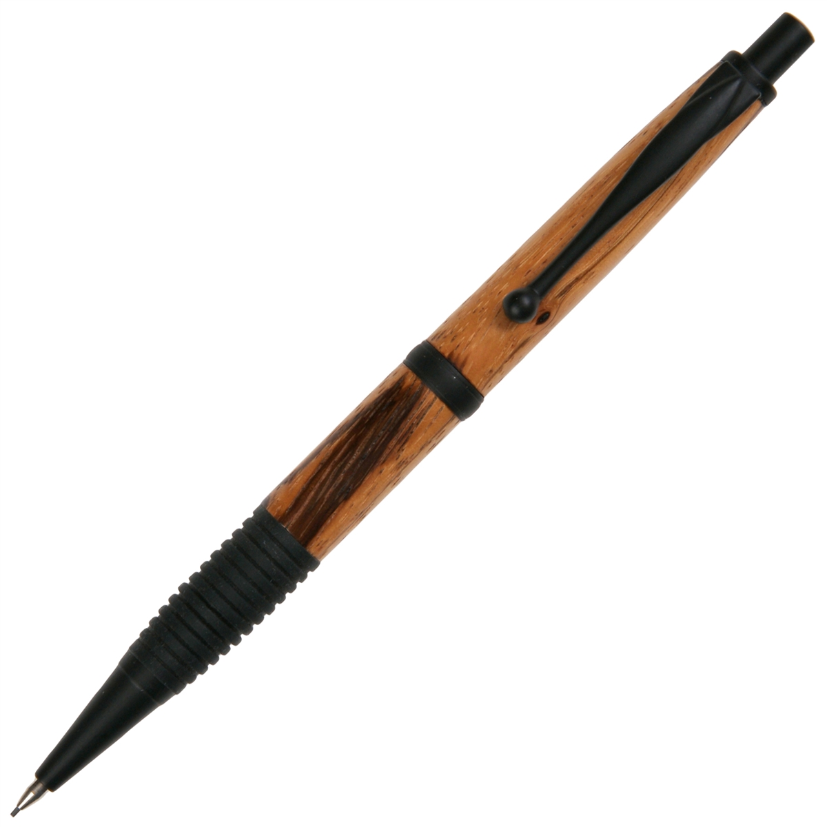 Zebrawood Comfort Pencil with Grip - Lanier Pens