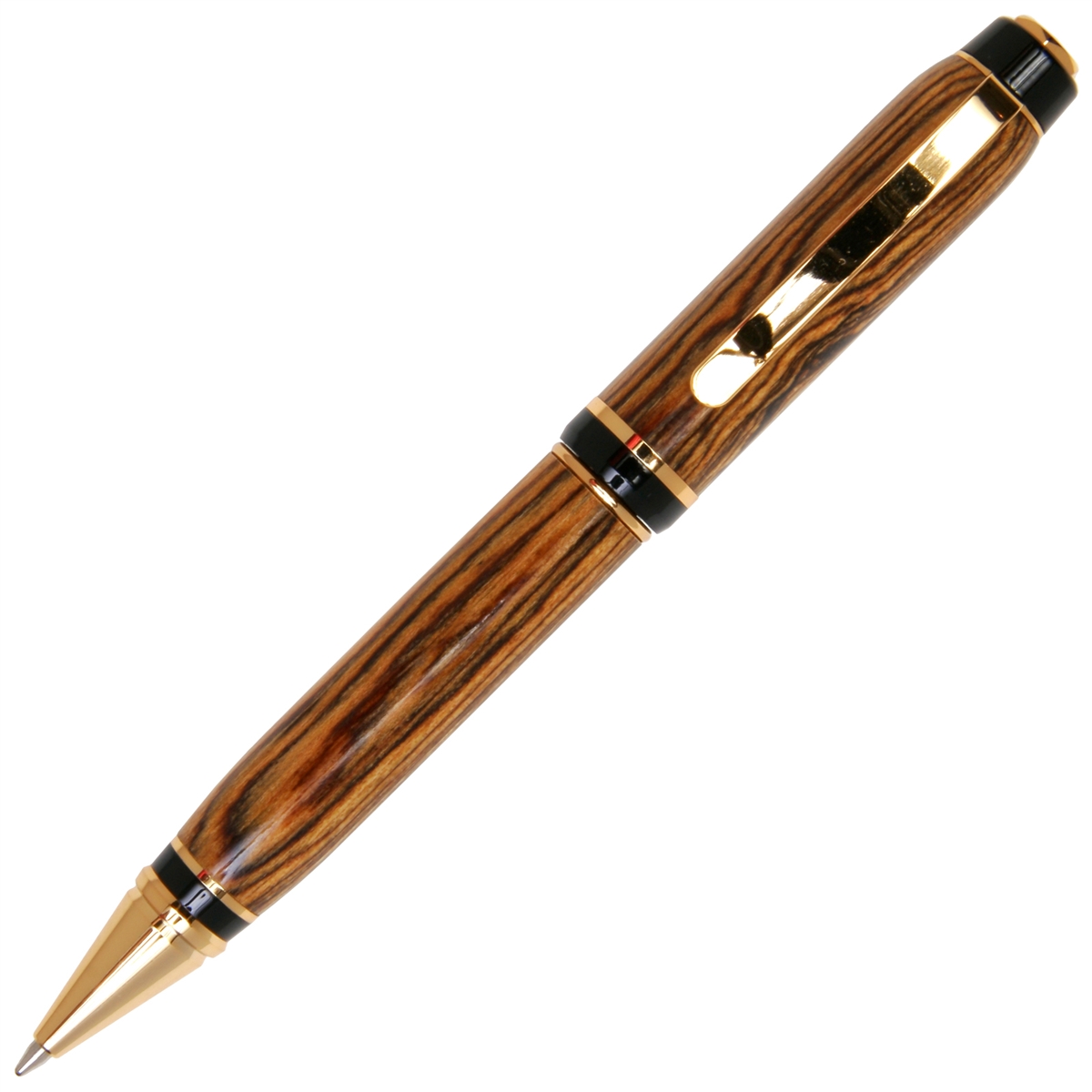 Bocote Cigar Twist Pen - Lanier Pens