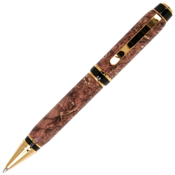 Brown Box Elder Cigar Twist Pen - Lanier Pens