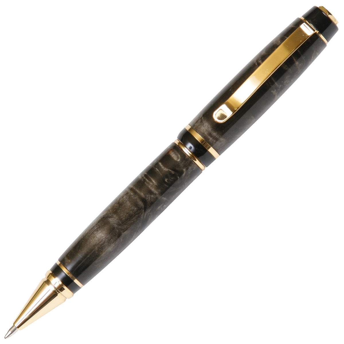 California Buckeye Burl Cigar Twist Pen - Lanier Pens
