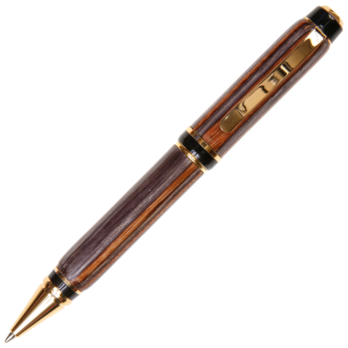 Black & Brown Cigar Twist Pen - Lanier Pens