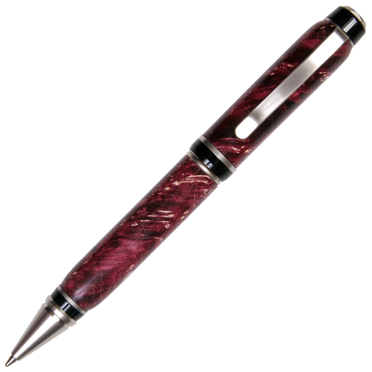 Red Box Elder Cigar Twist Pen - Lanier Pens