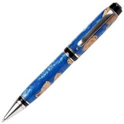 Sky Blue Cigar Twist Pen - Lanier Pens