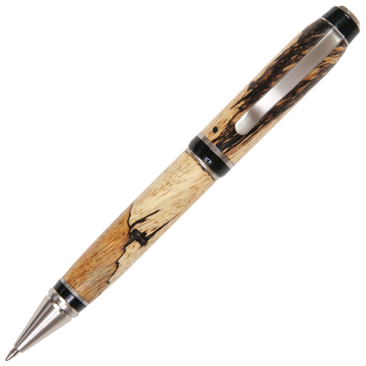 Tamarind Spalted Cigar Twist Pen - Lanier Pens