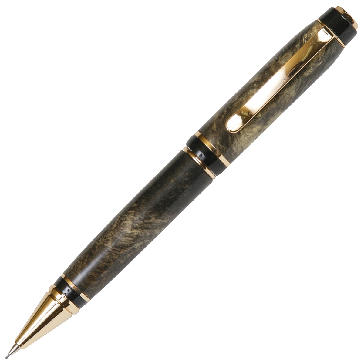 Buckeye Burl Cigar Twist Pencil - Lanier Pens