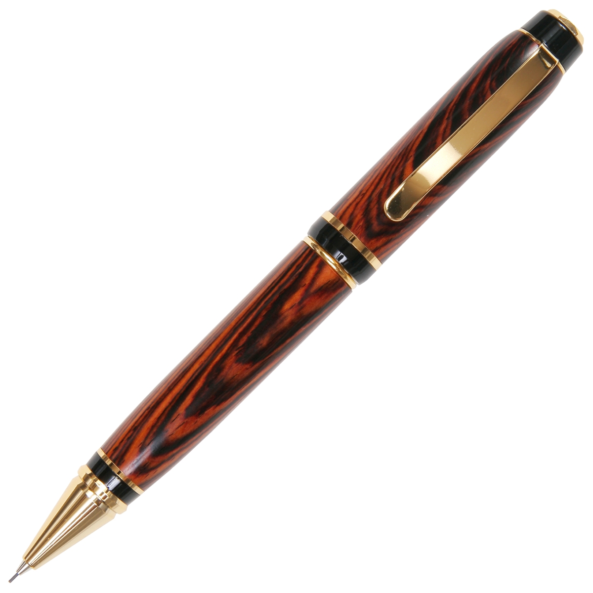 Cocobolo Cigar Twist Pencil - Lanier Pens