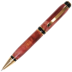 Red Maple Burl Cigar Twist Pencil - Lanier Pens