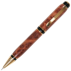 Redwood Lace Burl Cigar Twist Pencil - Lanier Pens