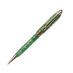 Green Box Elder Designer Twist Pen - Lanier Pens