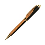 Two-Tone Blackwood Designer Twist Pen - Lanier Pens