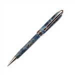Blue Box Elder Designer Twist Pen by Lanier Pens