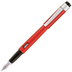 Diplomat Magnum Fountain Pen – Burned Red by Lanier Pens