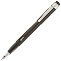 Diplomat Magnum Fountain Pen – Crow Black by Lanier Pens