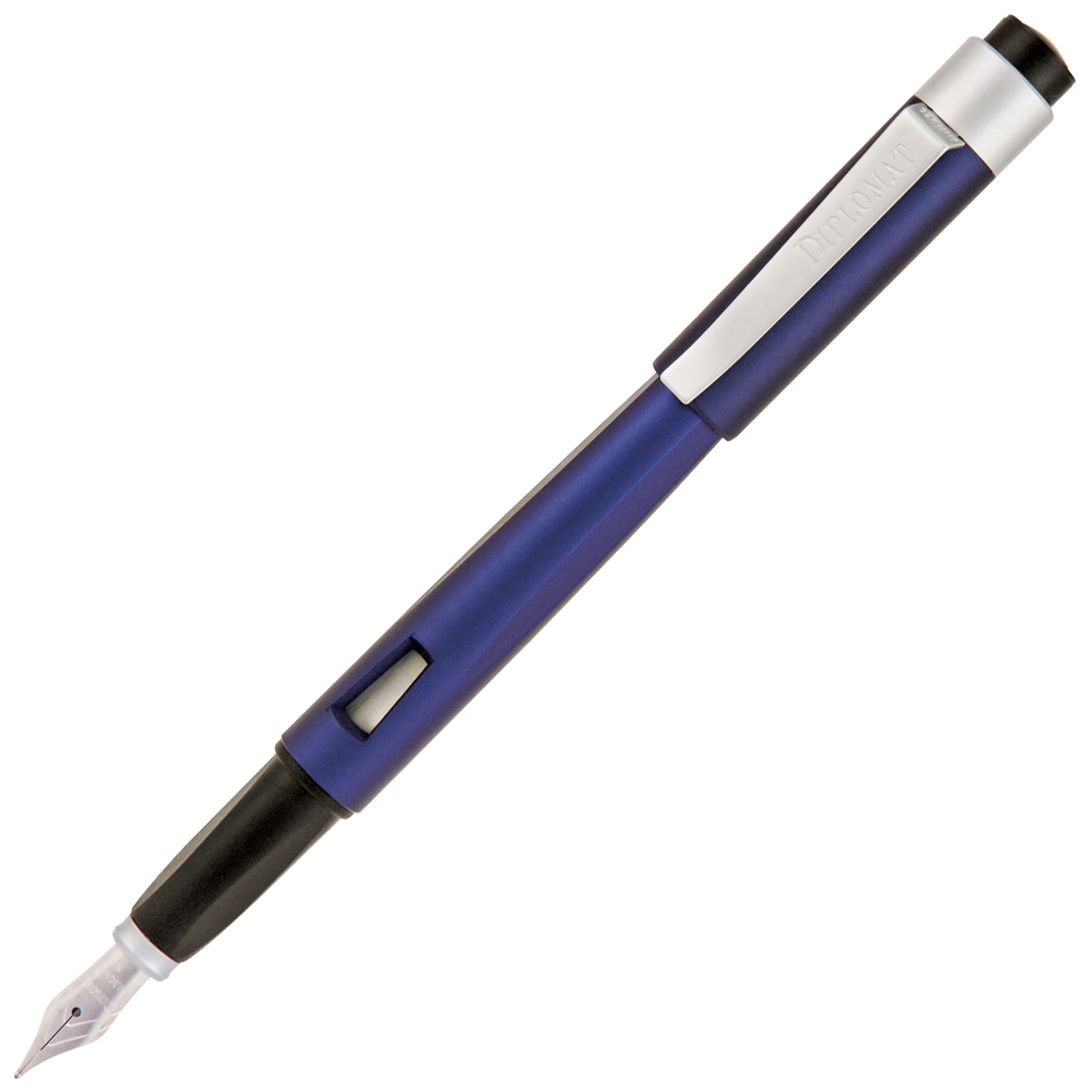 Diplomat Magnum Fountain Pen – Indigo Blue by Lanier Pens