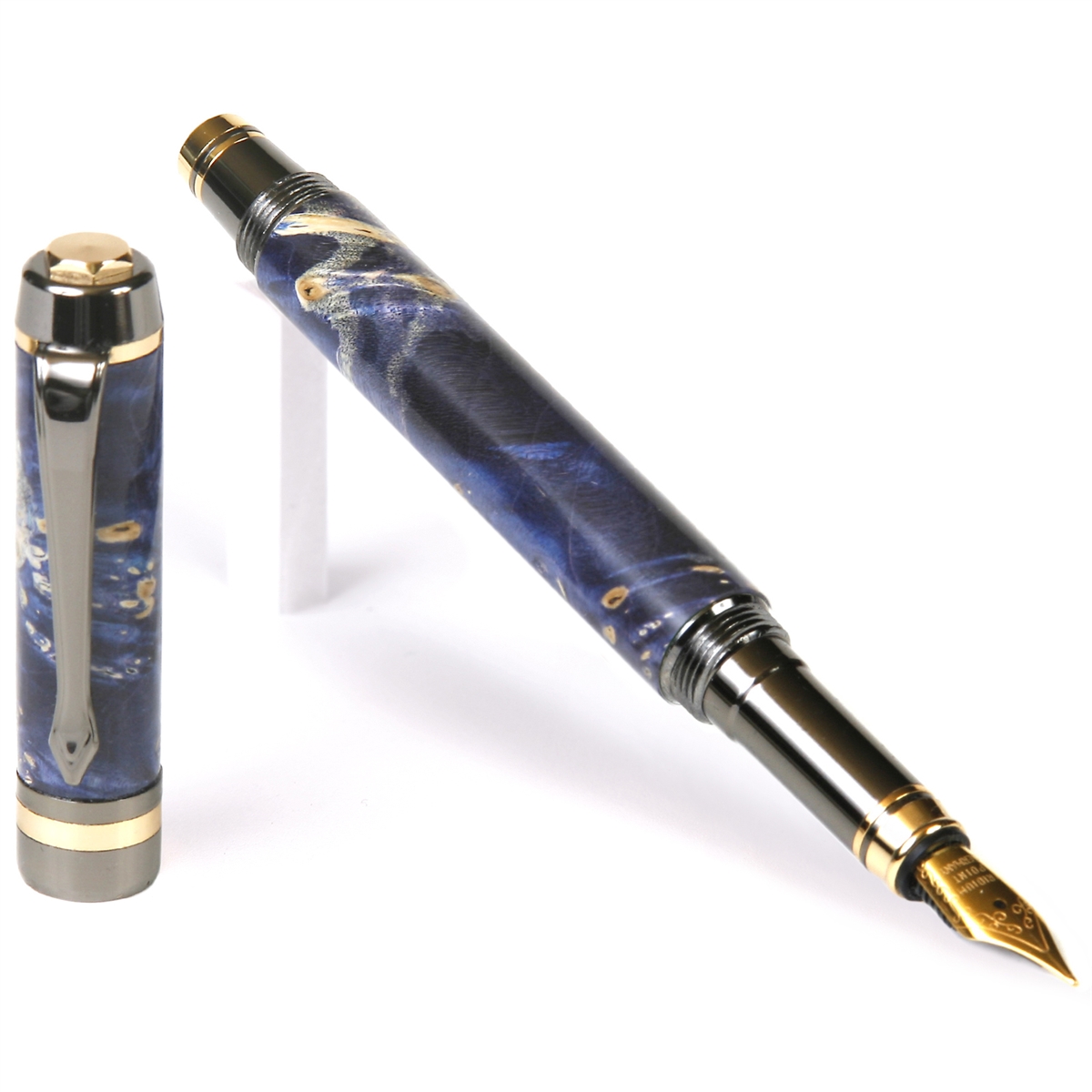 Classic Elite Fountain Pen - Blue Box Elder