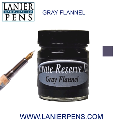 Private Reserve Gray Flannel Fountain Pen Ink Bottle 14-gf - Lanier Pens