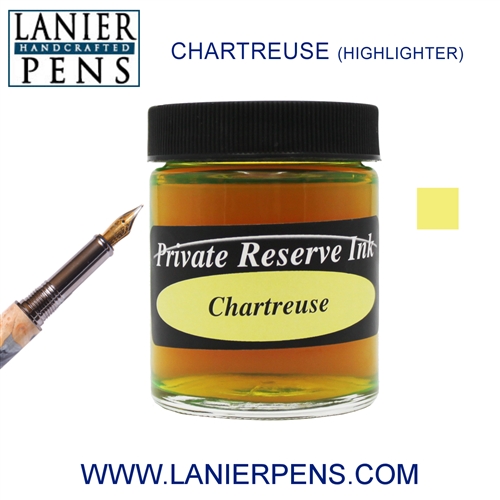 Private Reserve Chartreuse Highlighter Fountain Pen Ink Bottle 43-hc Lanier Pens