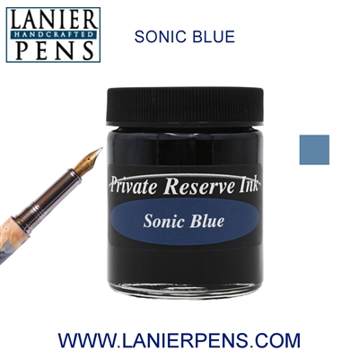 Private Reserve Sonic Blue Fountain Pen Ink Bottle 17-sonb Lanier Pens
