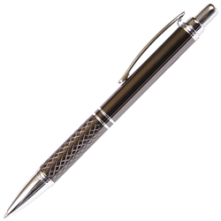 A206 - Gun Metal Ball Point Pen by Lanier Pens