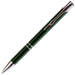 Budget Friendly JJ Ballpoint Pen - Green with Medium Tip Point By Lanier Pens