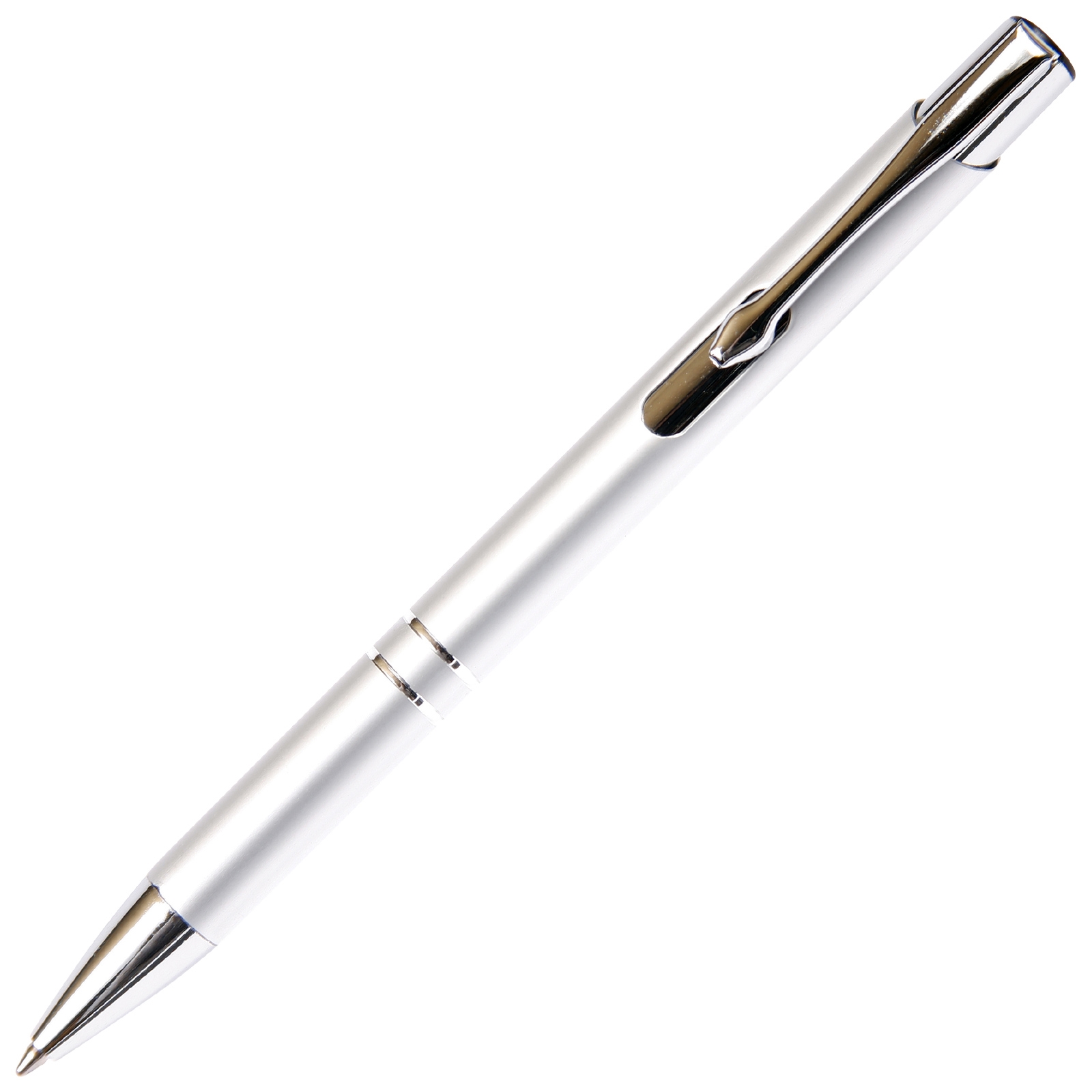Budget Friendly JJ Ballpoint Pen - Silver By Lanier Pens