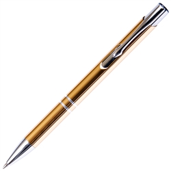Budget Friendly JJ Ballpoint Pen - Gold By Lanier Pens