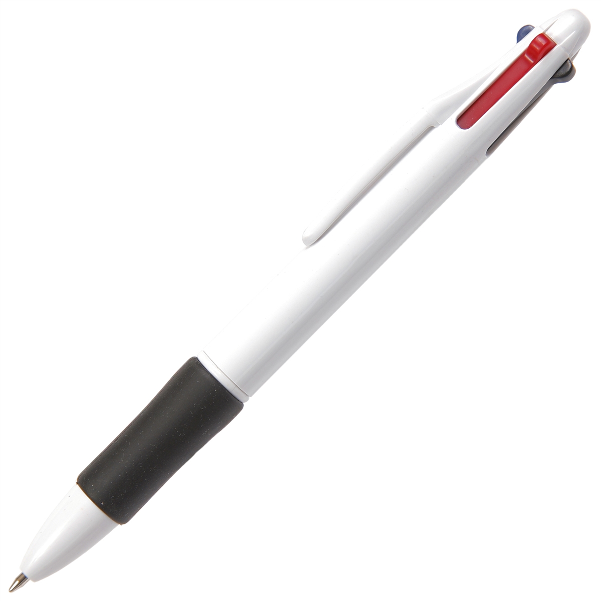 G100 - White Ball Point with Black Grip by Lanier Pens