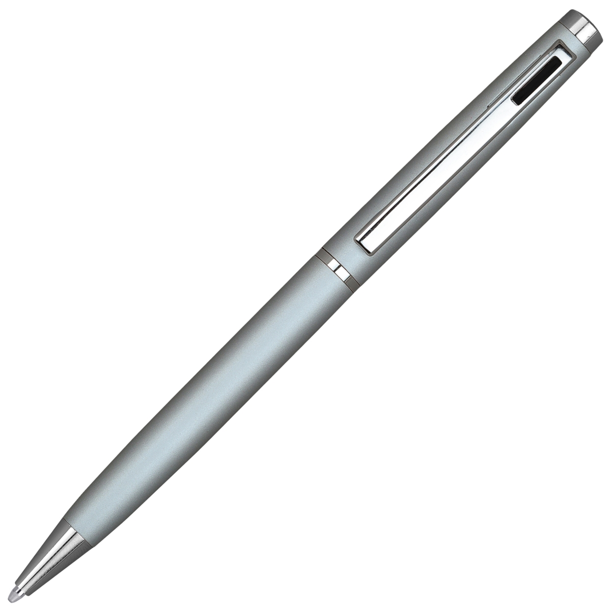 4G Ball Pen – Silver with Black Accents by Lanier Pens
