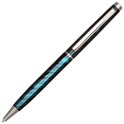 4G Ball Pen – Turquoise with White Accents by Lanier Pens