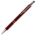 Budget Friendly JJ Ballpoint Pen with Stylus - Red By Lanier Pens