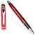 D201 - Red Rollerball Pen with Stylus