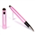 D208 - Pink Rollerball Pen with Stylus