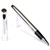 D210 - Chrome Rollerball Pen with Stylus