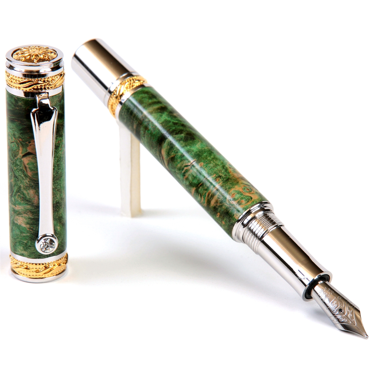 5280 Majestic PVD Gunmetal Medium Fountain Pen 