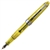 Monteverde USA Monza ID Yellow Fountain Pen Clear Flex Nib (Cartridge/Converter/Eyedropper Filling System) by Lanier Pens