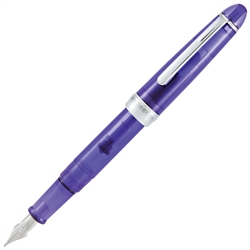 Monteverde Monza 3 Set Crystal Clear Fountain Pen - Purple (MV36832) By Lanier Pens