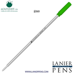 Monteverde Soft Roll Ballpoint C13 Paste Ink Refill Compatible with most Cross Style Ballpoint Pens - Green (Medium Tip 0.7mm) - Lanier Pens